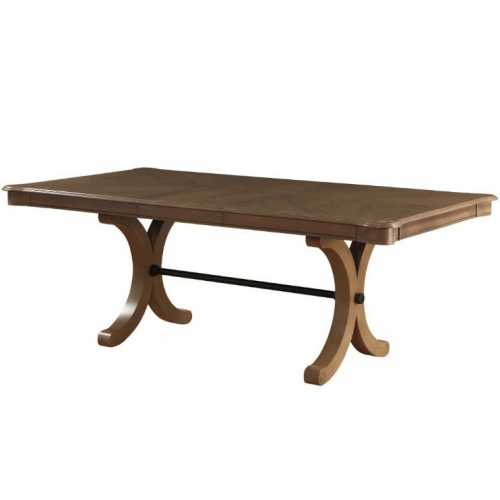 Harald 64" Extension Dining Table in Gray Oak