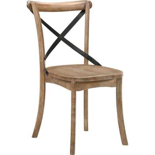 Kendric Dining Chair in Rustic Oak (Set of 2)