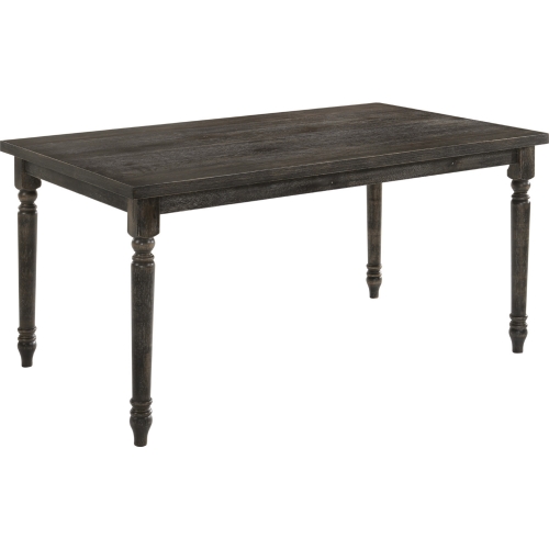 Claudia II 60" Dining Table in Weathered Gray