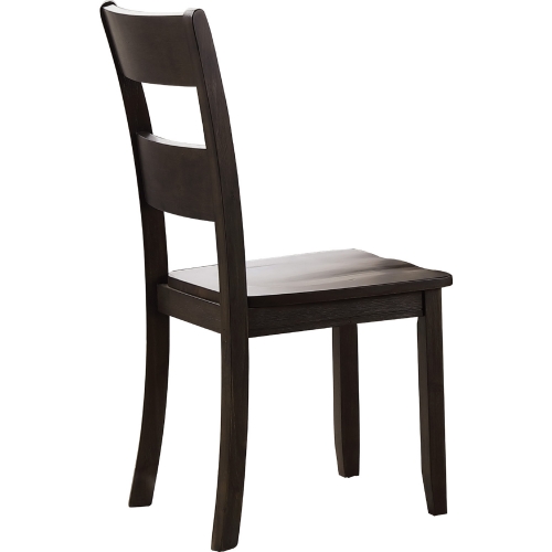 Haddie Dining Chair in Distressed Walnut (Set of 2)