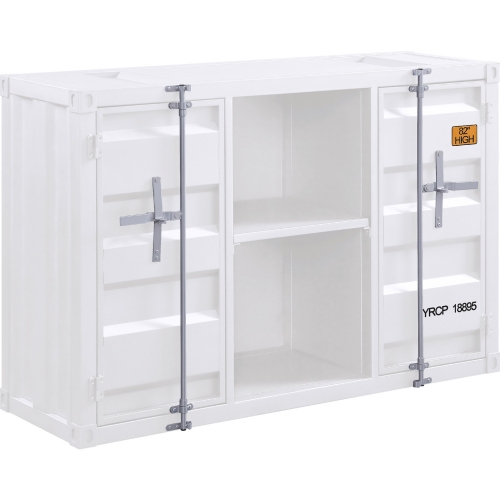 Cargo Buffet Server in White Metal