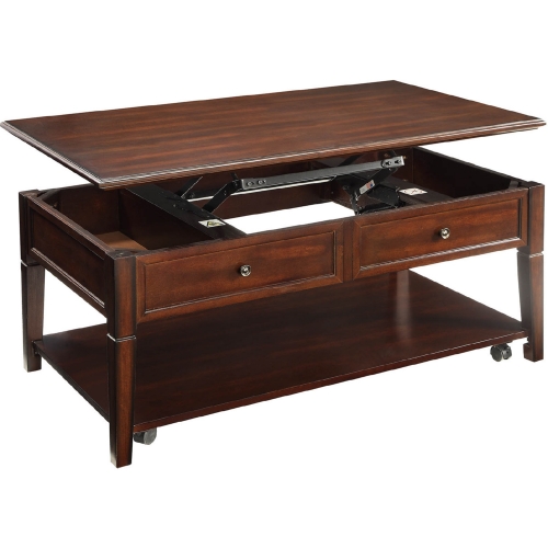 Malachi Coffee Table w/ Lift Top in Walnut