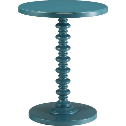 Acton End Table in Teal Finish