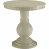 Alyx End Table in Distressed Antique White Finish