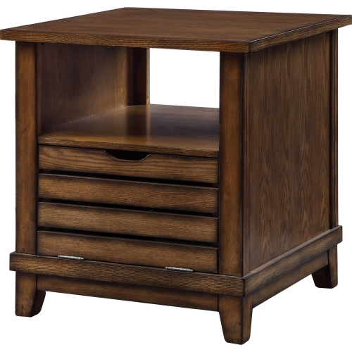 Gabriella End Table in Oak