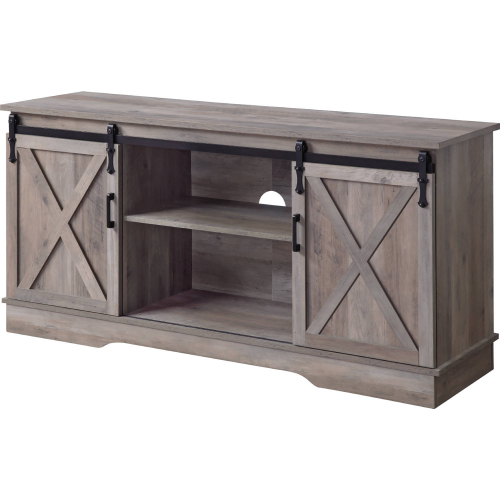 Bennet 58" TV Stand in Gray Finish