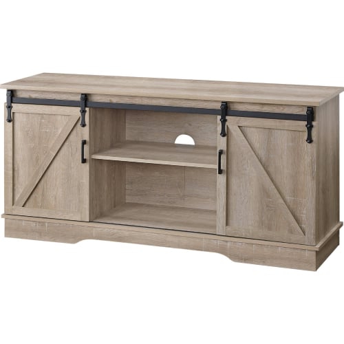 Bennet 58" TV Stand in Oak Finish