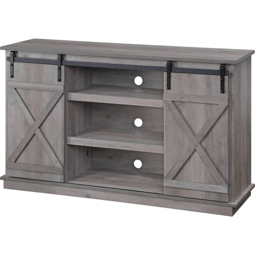 Bellona 54" TV Stand in Gray Finish