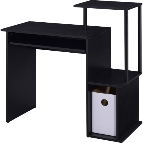 Lyphre Computer Desk in Black Finish