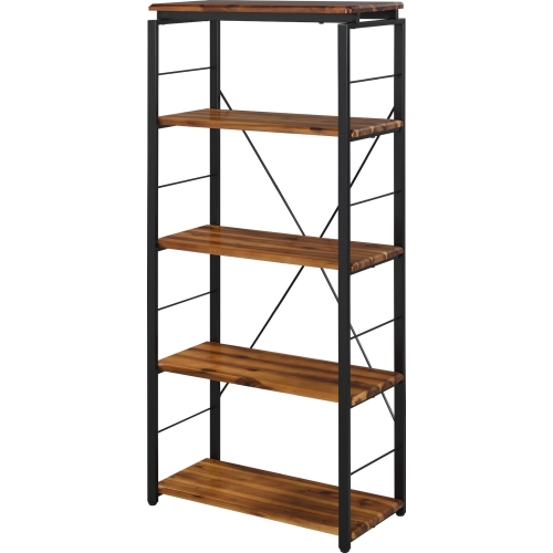 Jurgen Bookcase in Oak & Black