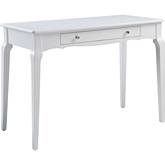 Alsen Writing Desk in White Finish