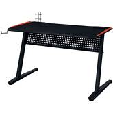 Dragi Gaming Table w/ USB Port in Black & Red