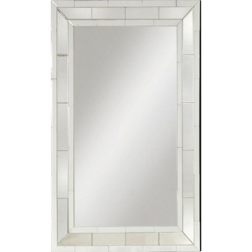 Nerissa Accent Mirror in Mirrored Finish