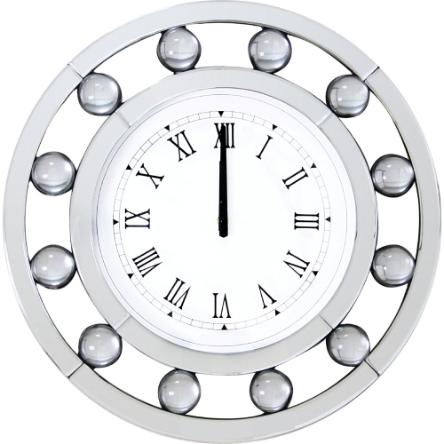 Boffa Wall Clock in Mirror