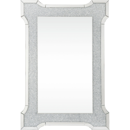 Nowles Wall Decor in Mirror & Faux Stones