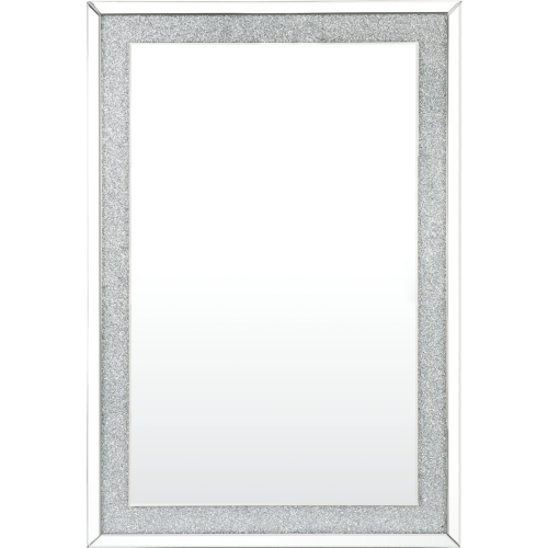 Noralie Wall Decor in Mirror & Faux Diamonds