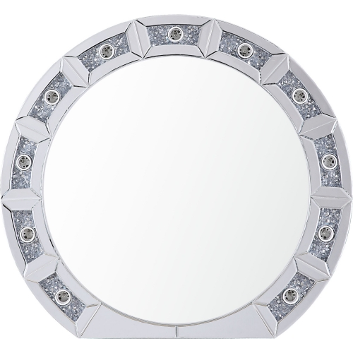 Noralie Wall Decor in Mirror & Faux Diamonds