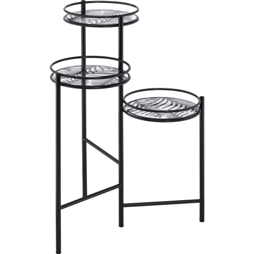 Namid Plant Stand in Black Metal