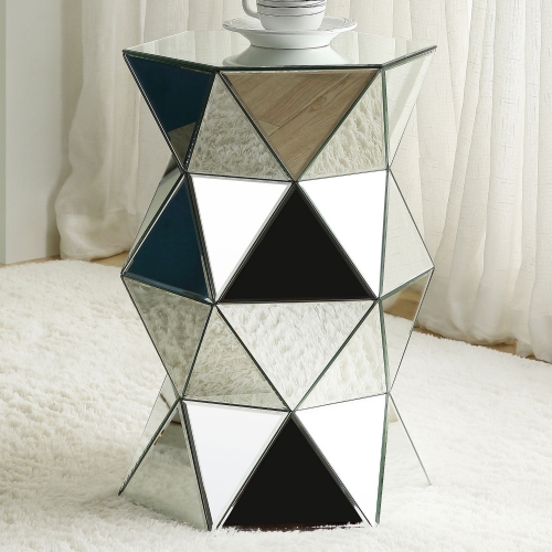 Meria Pedestal in Mirror