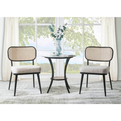 Frydel 3 Piece Accent Chair & Table Set