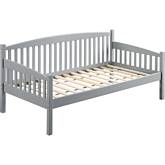 Caryn Twin Daybed in Gray Finish Wood