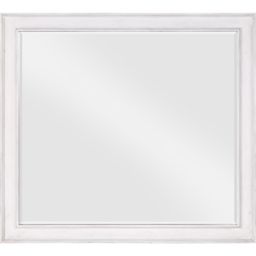 Katia Mirror in Rustic Gray & White Finish