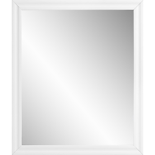 Gaines Mirror in High Gloss White