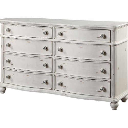 Jaqueline Dresser in Antique White Finish