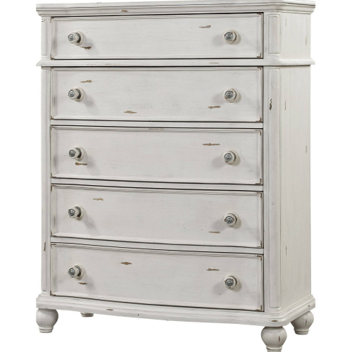 Jaqueline Chest in Antique White Finish