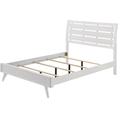 Cerys King Bed in White Finish