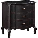 Chelmsford Nightstand in Antique Black Finish