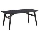 Eliora 70" Dining Table in Black Finish