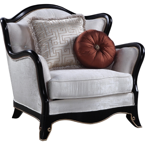 Nurmive Accent Chair in Beige Fabric