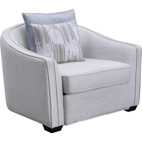 Mahler Accent Chair in Beige Linen