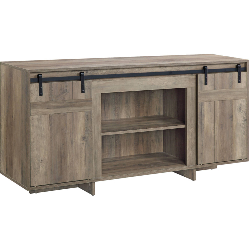 Bellarosa 60" TV Stand in Gray Washed Finish