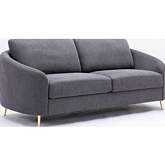 Yuina Sofa in Gray Linen