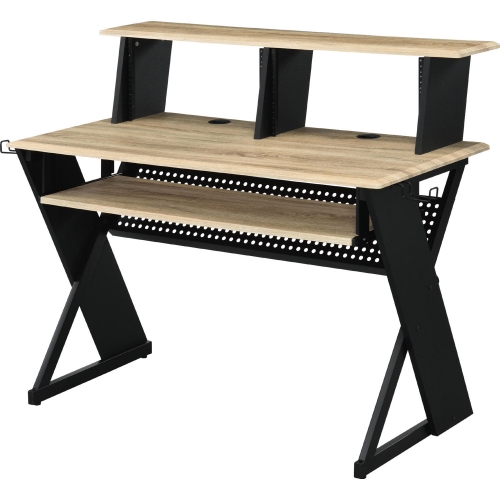 Annette Music Desk in Natural & Black Finish