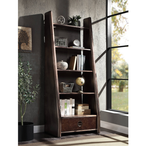 Brancaster Bookcase in Aluminum