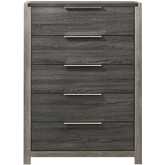 Casimiro Chest in Two Tone Gray Finish