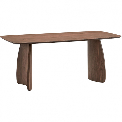 Hadasa 71" Dining Table in Walnut Finish