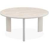 Ingram Coffee Table in Sintered Stone & Light Gray Finish