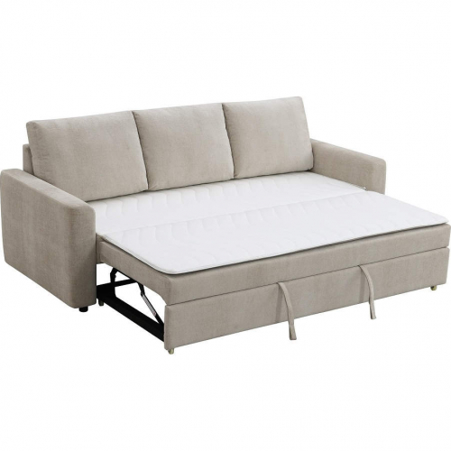 Leira Sleeper Sofa in Beige Linen