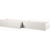 Urban Twin Full Underbed Drawers in White Finish