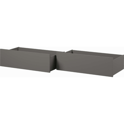 Urban Twin Full Underbed Drawers in Grey Finish