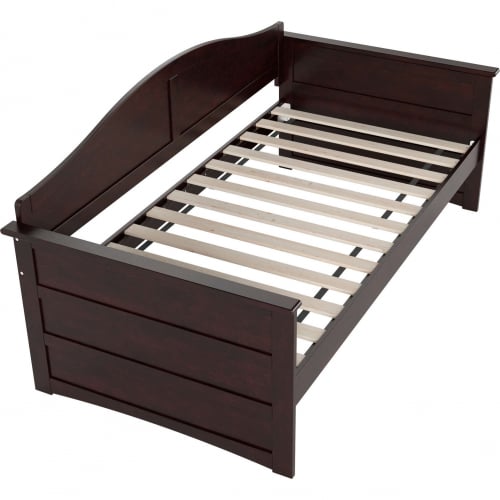 Acadia Twin Daybed in Espresso Finish Wood