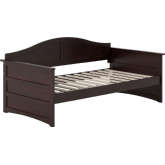 Acadia Twin Daybed in Espresso Finish Wood