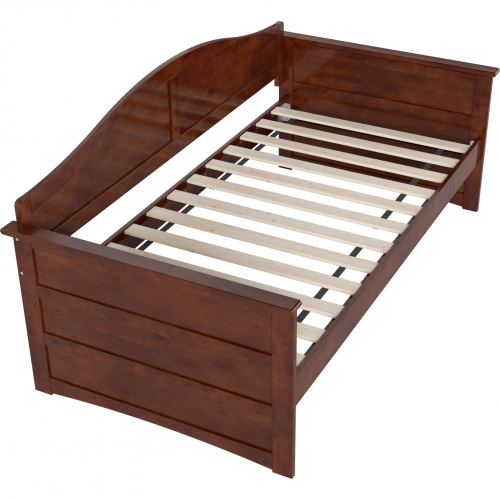 Acadia Twin Daybed in Walnut Finish Wood