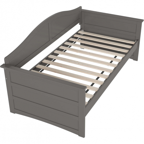 Acadia Twin Daybed in Grey Finish Wood