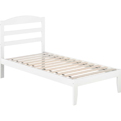 Warren Twin Bed in White Finish