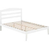 Warren Full Bed in White Finish